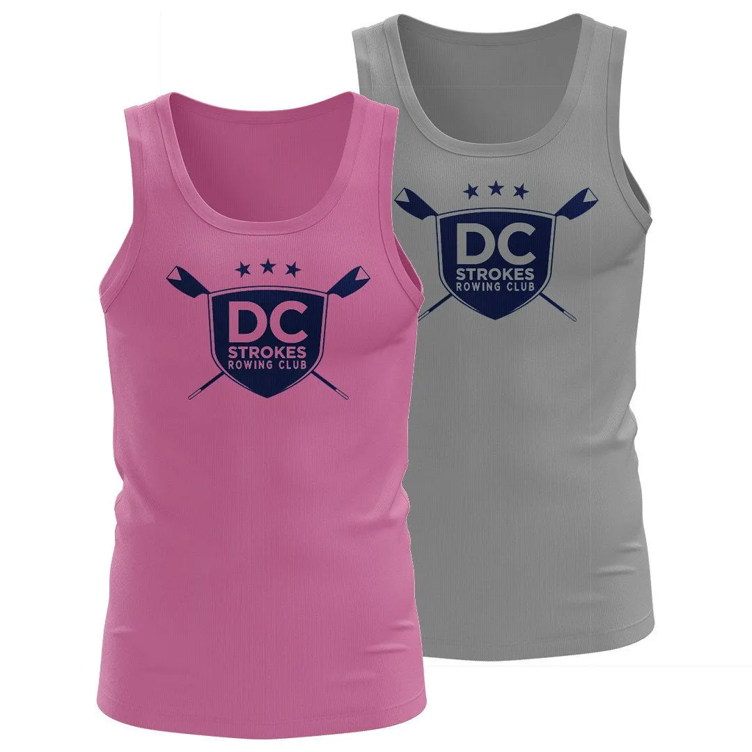 100% Cotton DC Strokes Rowing Club Tank Top