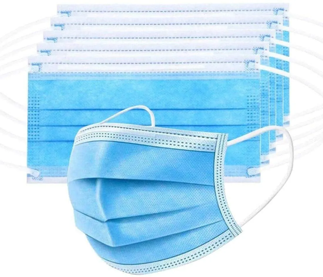 3 ply Family Masks -Surgical Style -200 Box