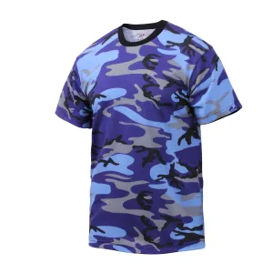 60173 - Colored Camo T-Shirts