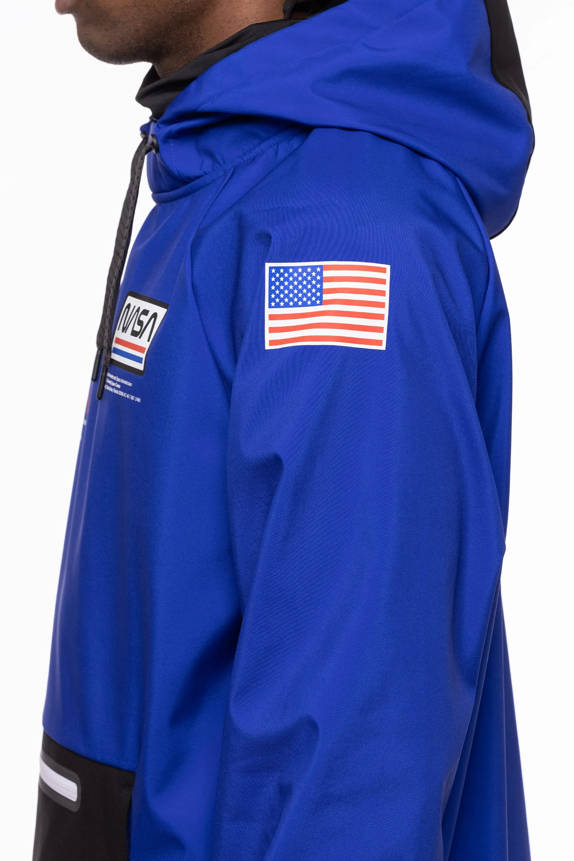 686 Waterproof Hoodie Mens 2023 Nasa Blue