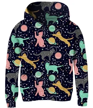 7-8 Years Old Boys Hoodies Sweaters Blue Whale 3D Print Multicolor Graphics Lightweight Overcoat Girl's Cute Pullover Autumn Top Shirts Sports Long Sleeve Hooded Sweatshirts