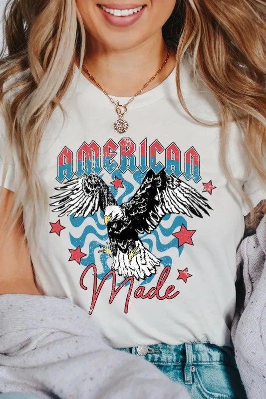 America Made Eagle USA Graphic T Shirts