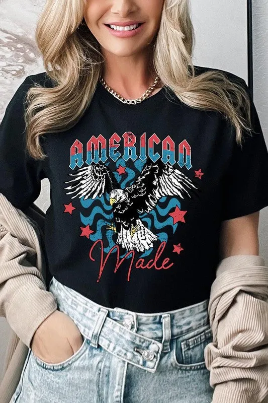 America Made Eagle USA Graphic T Shirts