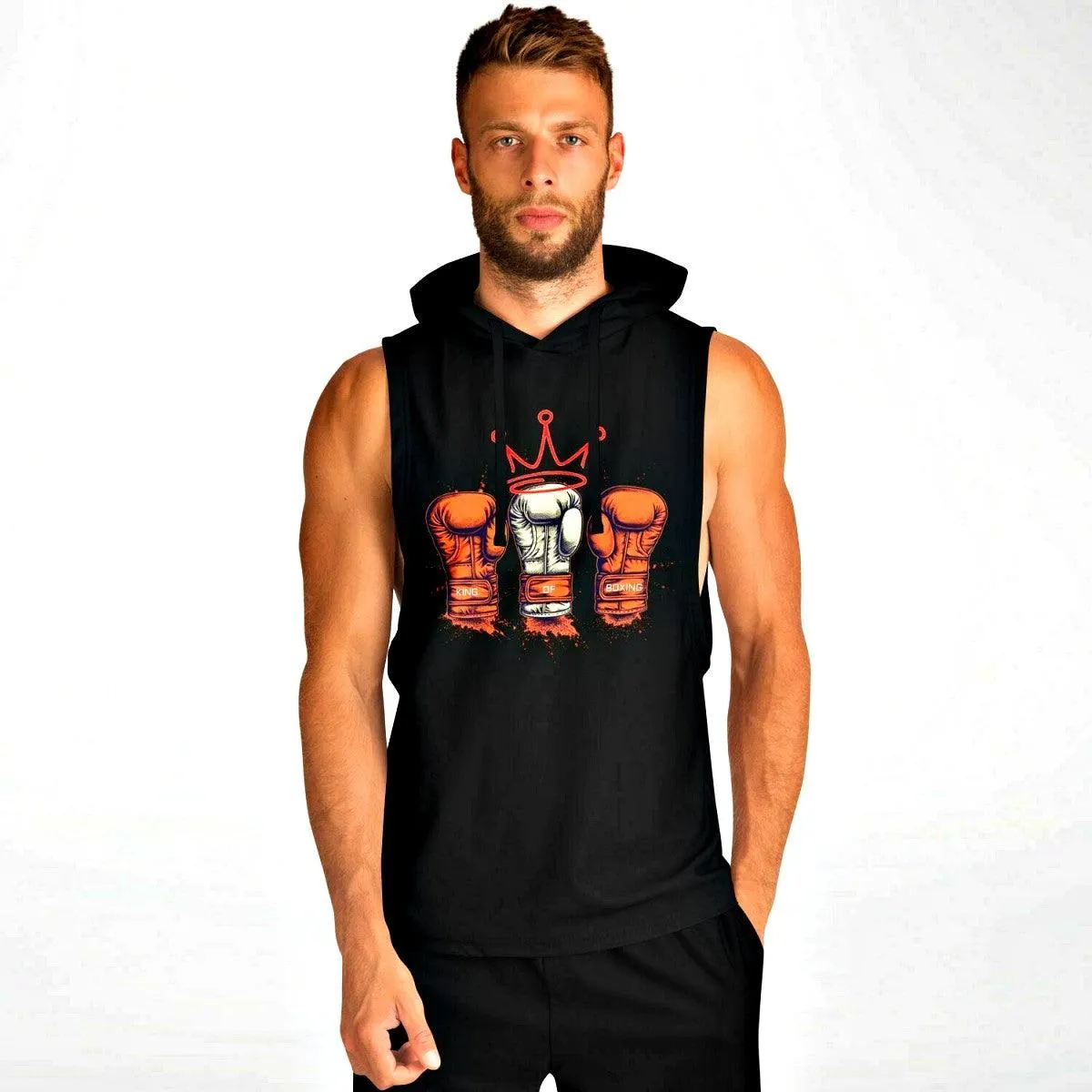 Athletic Drop Armhole Hoodie - King Of Boxing