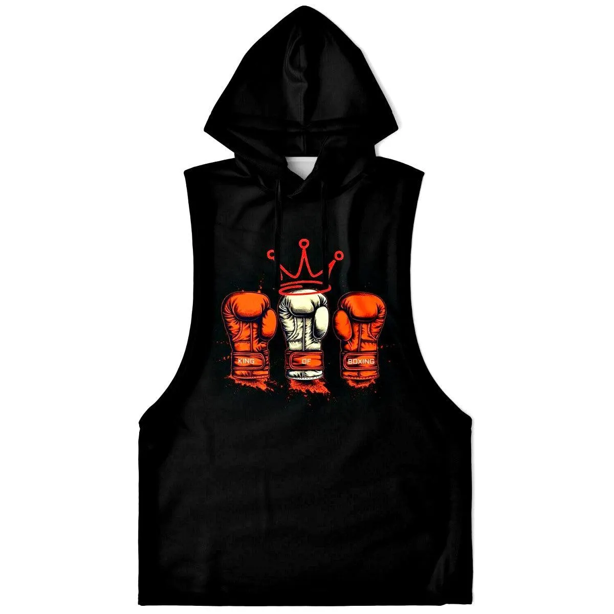 Athletic Drop Armhole Hoodie - King Of Boxing