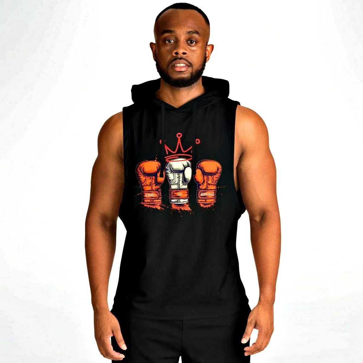 Athletic Drop Armhole Hoodie - King Of Boxing