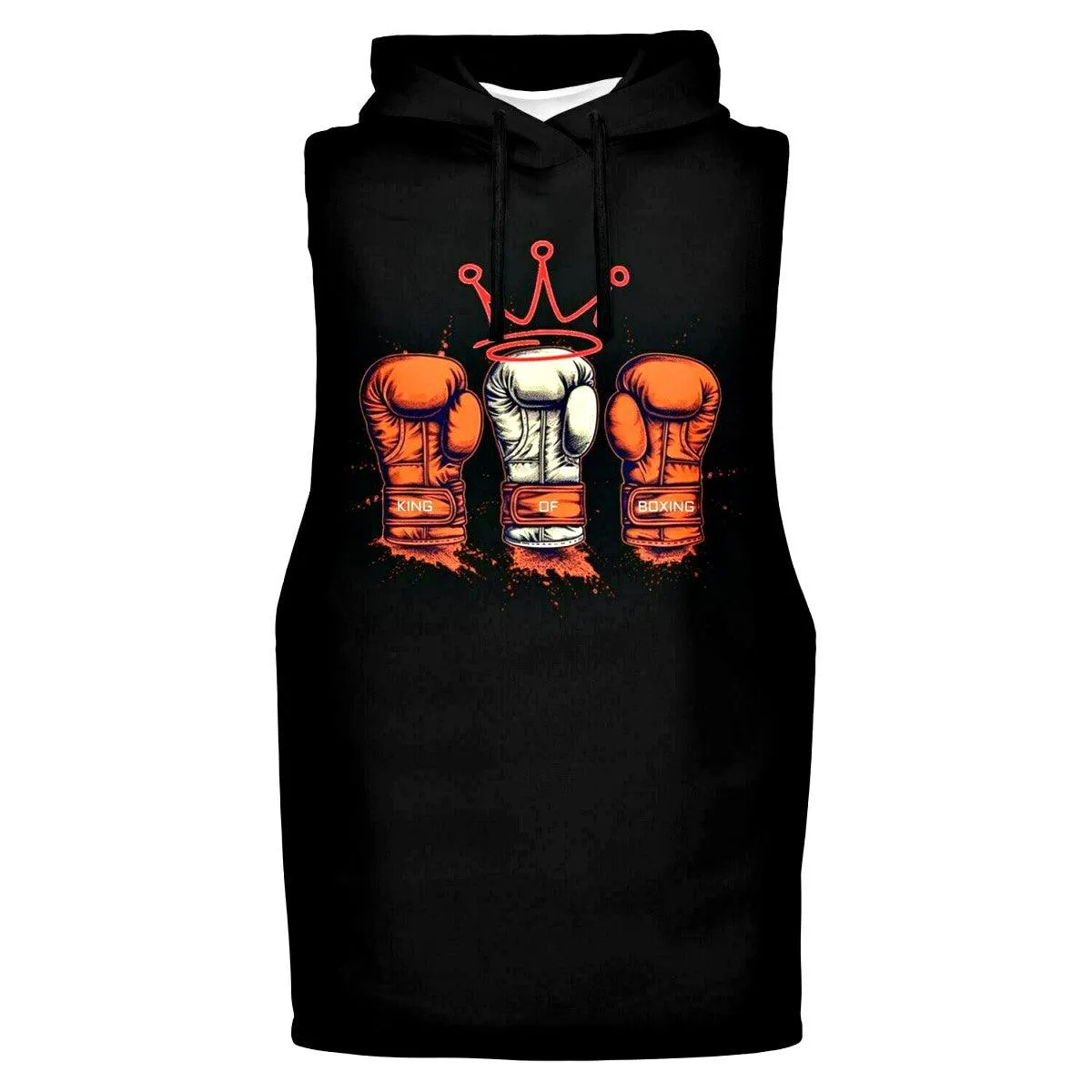 Athletic Drop Armhole Hoodie - King Of Boxing