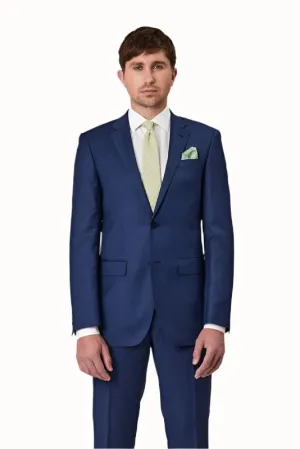 Big Mens Savile Row Adram Blue Suit Set