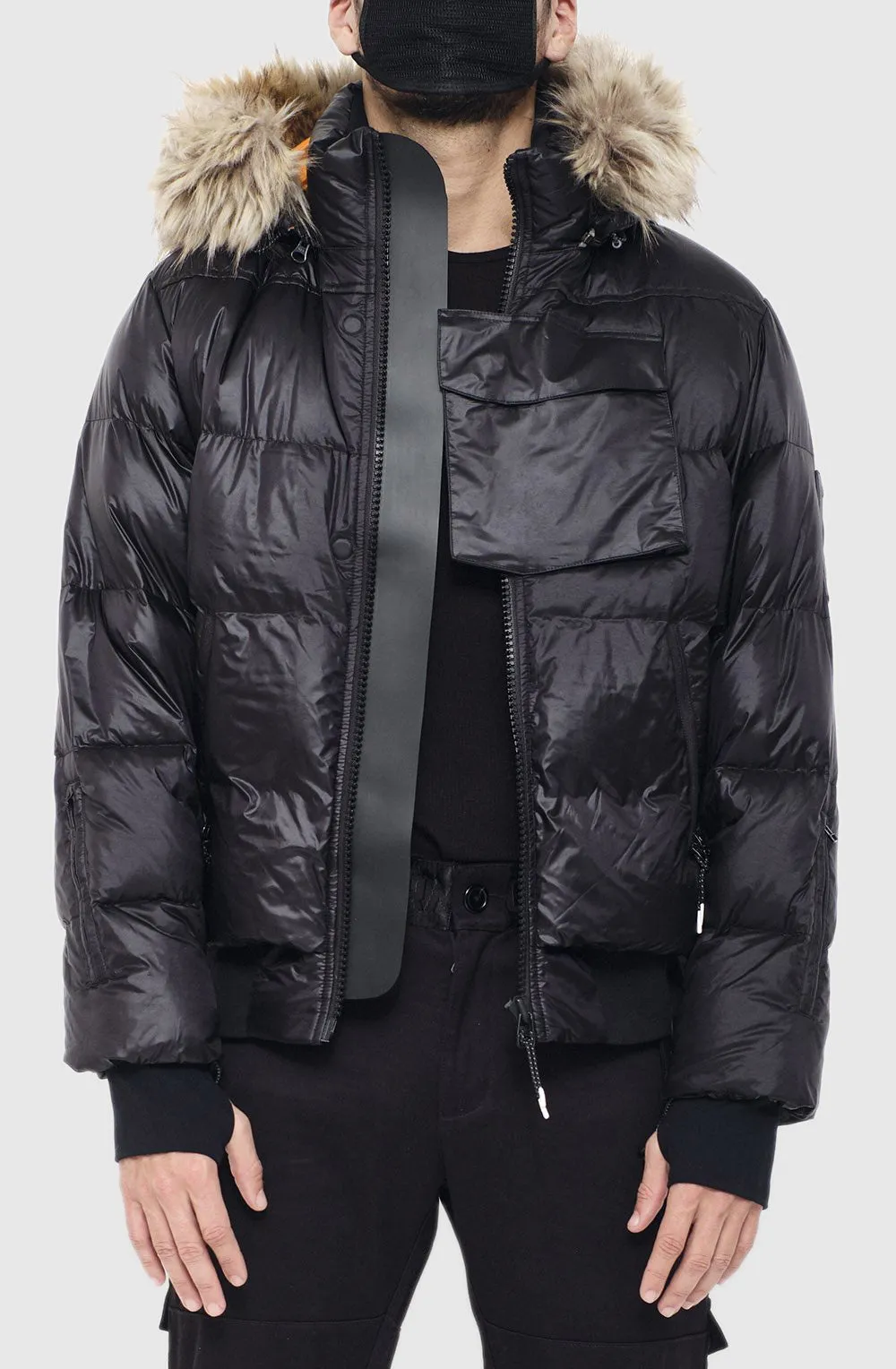 Black Heavy Weight Puffer