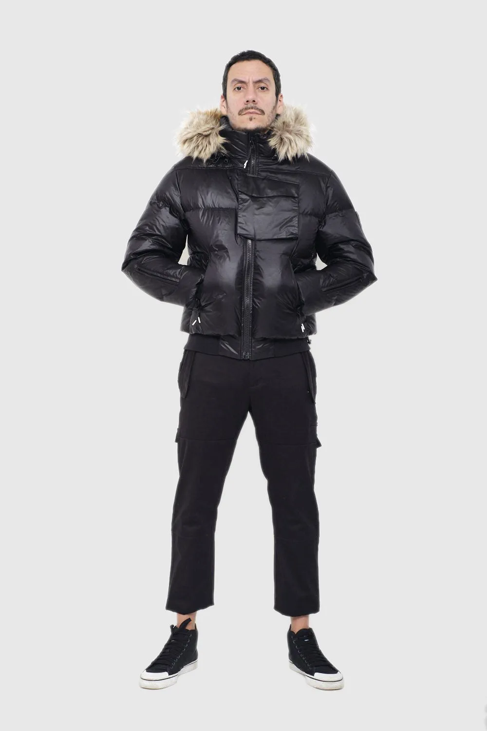 Black Heavy Weight Puffer