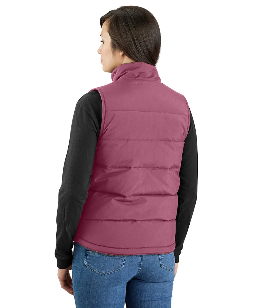 Carhartt Women's Sherpa Quilted Vest - Huckleberry