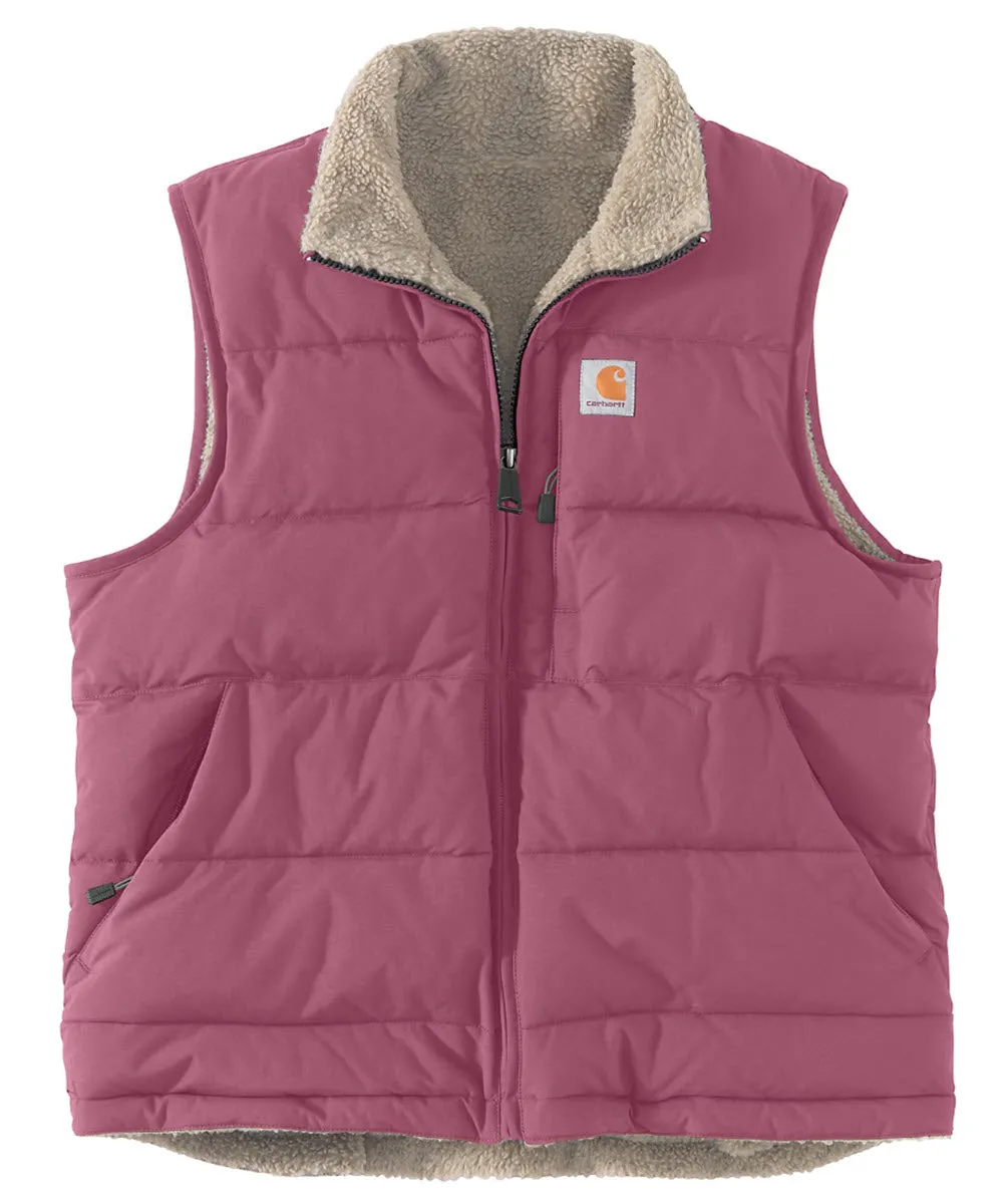 Carhartt Women's Sherpa Quilted Vest - Huckleberry