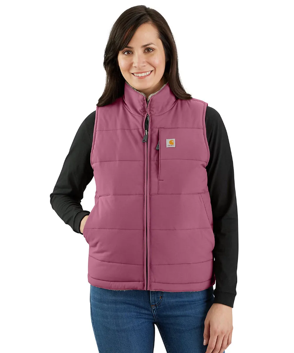 Carhartt Women's Sherpa Quilted Vest - Huckleberry