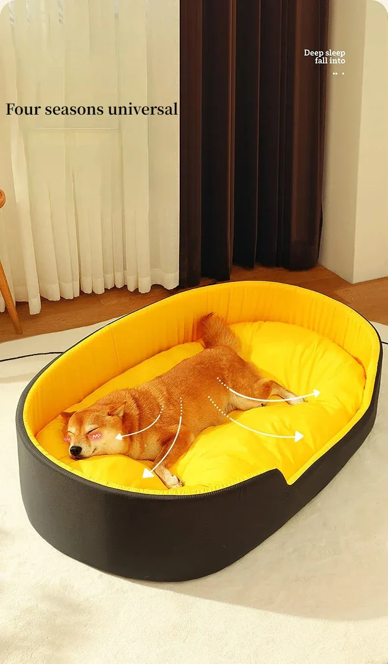 Comfortable Pet Bed for All Seasons - Ideal for Dogs and Cats