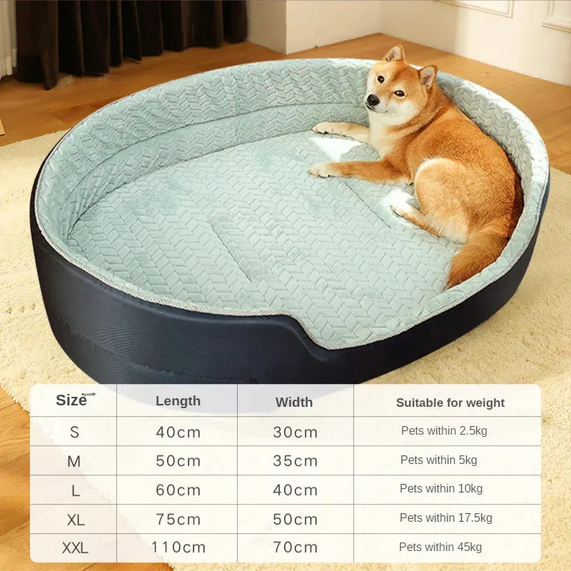 Comfortable Pet Bed for All Seasons - Ideal for Dogs and Cats