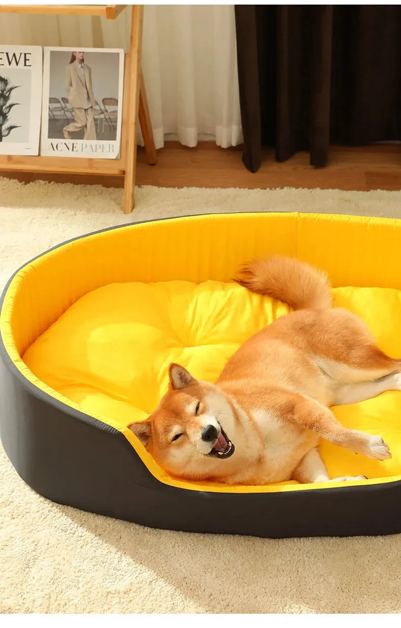 Comfortable Pet Bed for All Seasons - Ideal for Dogs and Cats