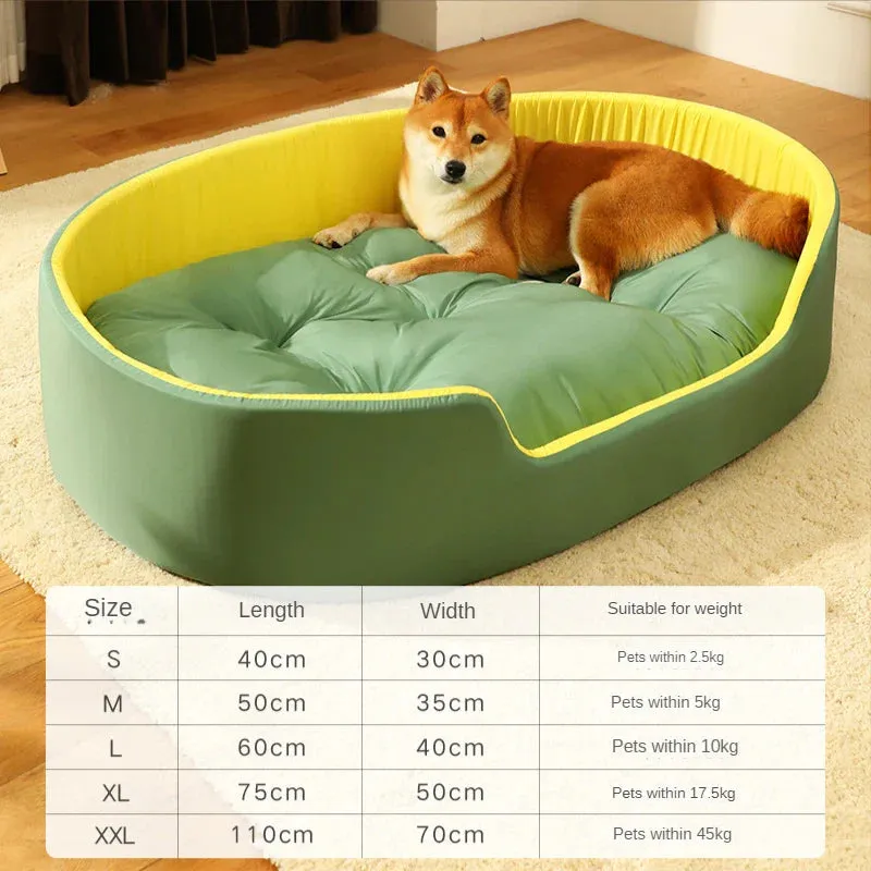 Comfortable Pet Bed for All Seasons - Ideal for Dogs and Cats