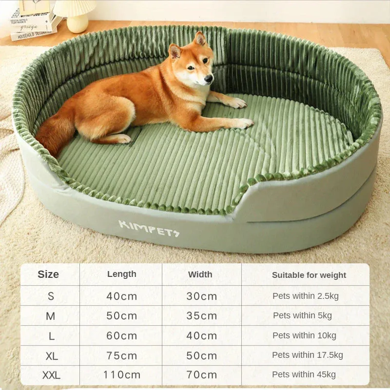 Comfortable Pet Bed for All Seasons - Ideal for Dogs and Cats