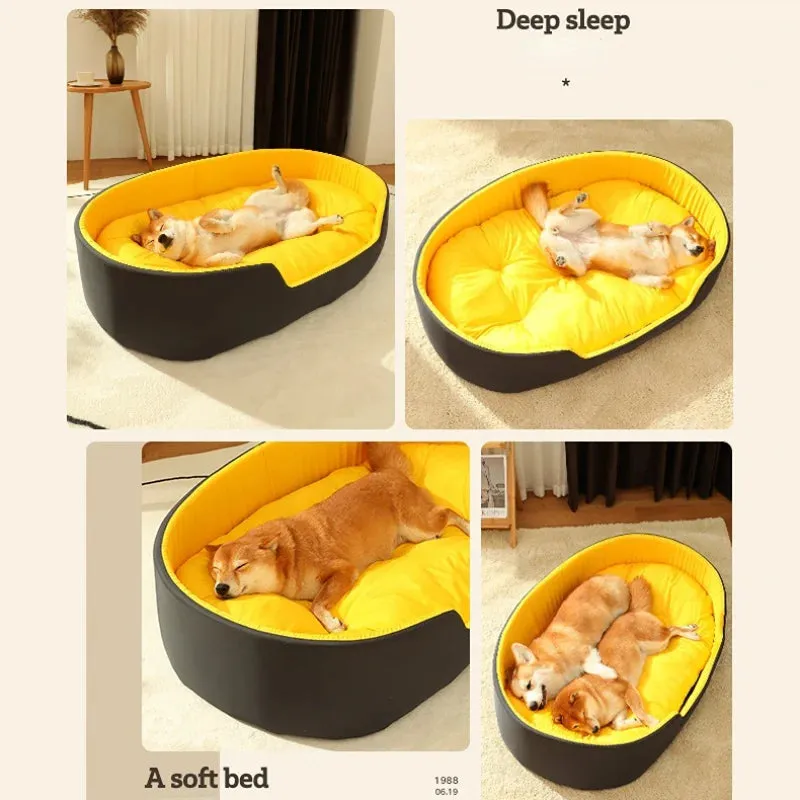 Comfortable Pet Bed for All Seasons - Ideal for Dogs and Cats