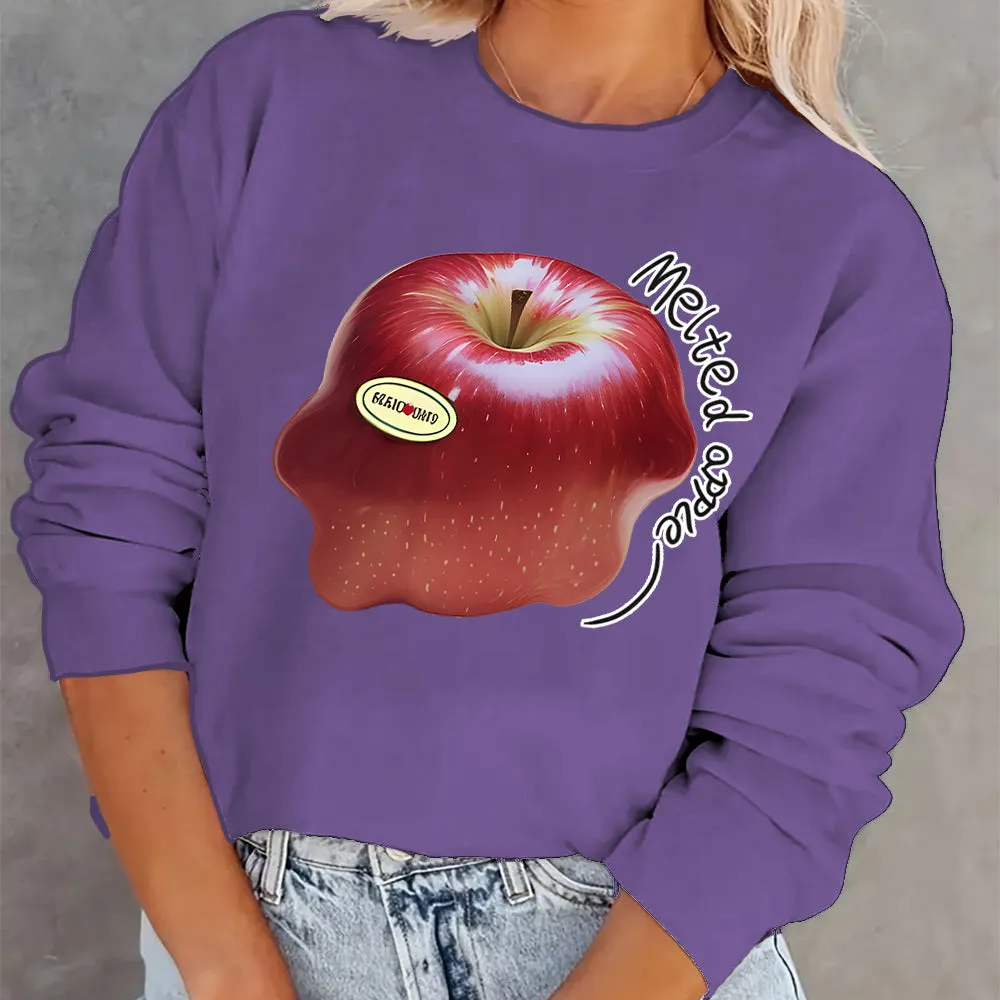 Creative Expanded Apple Pattern T-Shirts, Hoodies, Sweatshirts