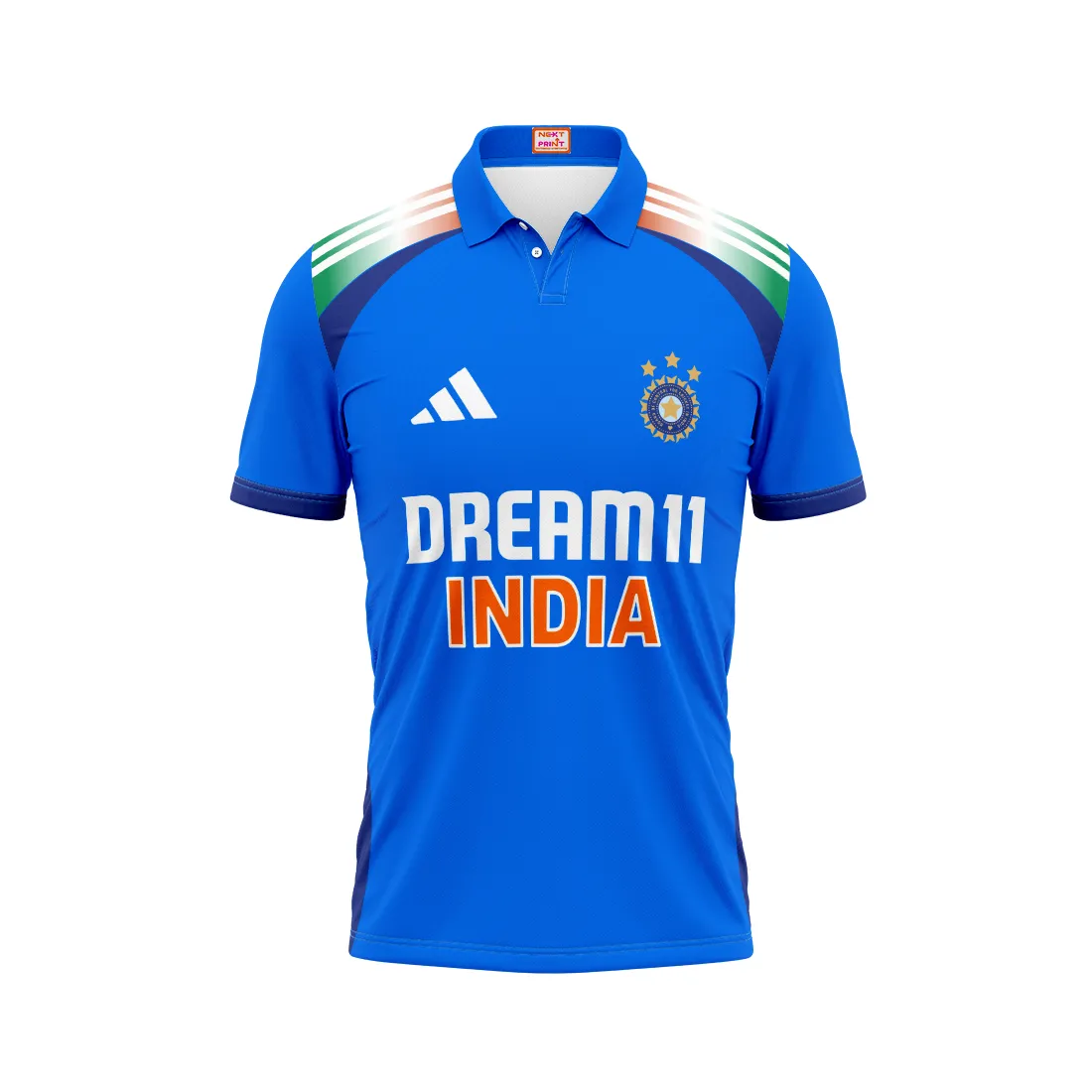 Customised India One Day International (ODI) Cricket Jersey