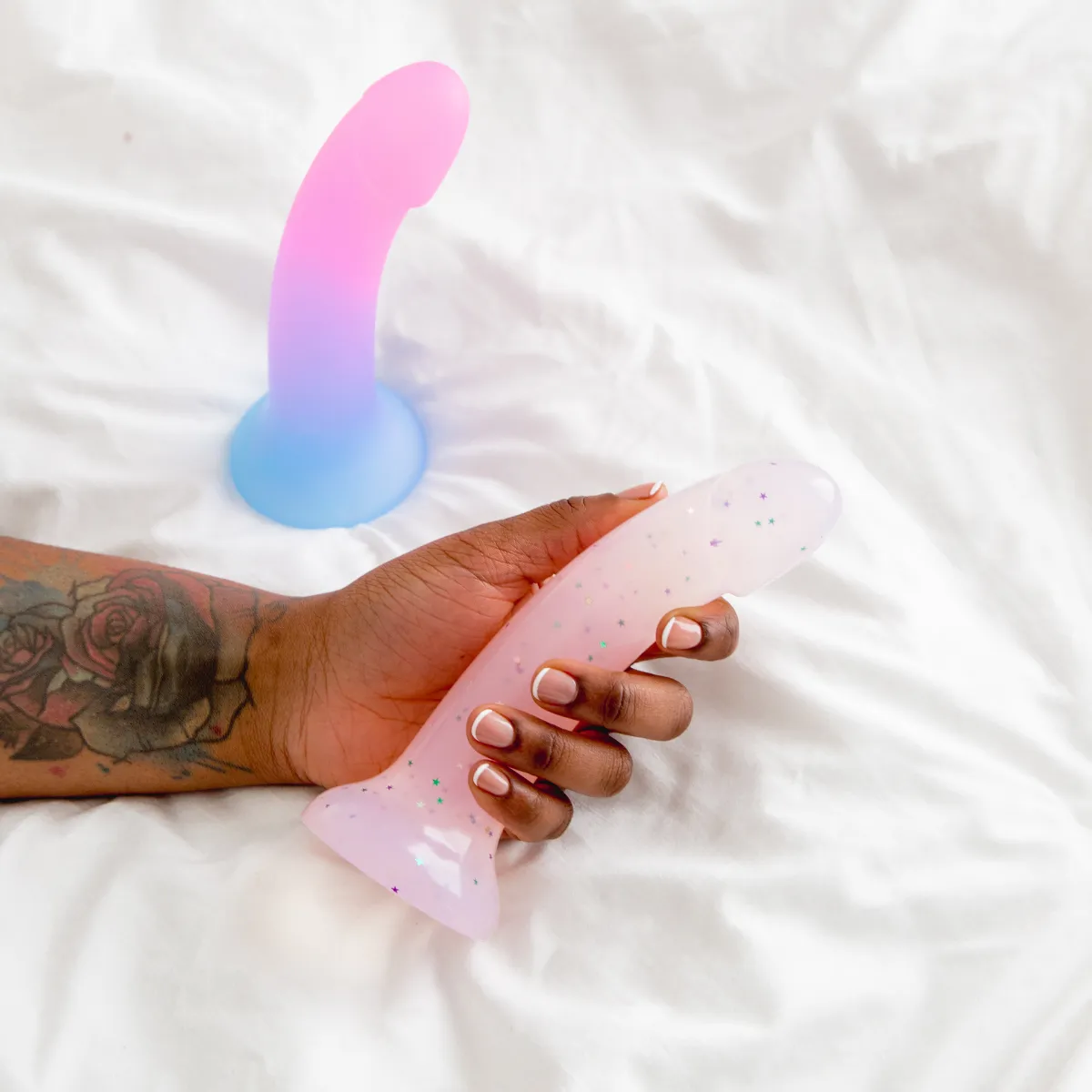 Dildolls Star Confetti Silicone Dildo