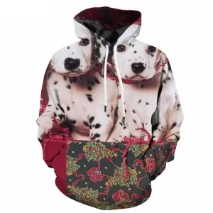 Dog Sweatshirts men Animal 3d Printed Christmas Sweatshirt Printed Harajuku Hoody Anime