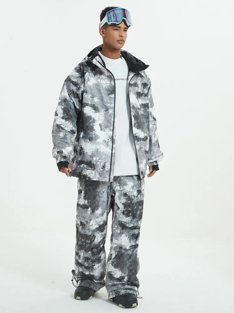 Doorek Retro Tie-Dye Snow Suit - Unisex