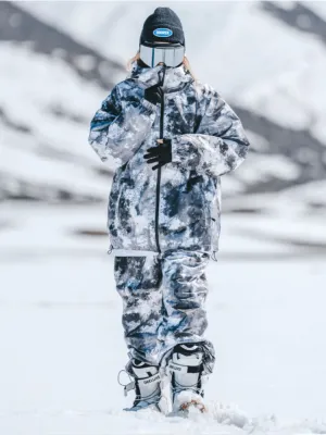 Doorek Retro Tie-Dye Snow Suit - Unisex