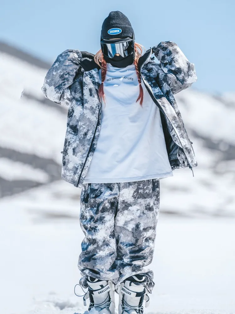 Doorek Retro Tie-Dye Snow Suit - Unisex