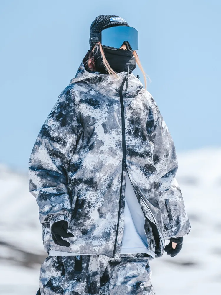 Doorek Retro Tie-Dye Snow Suit - Unisex