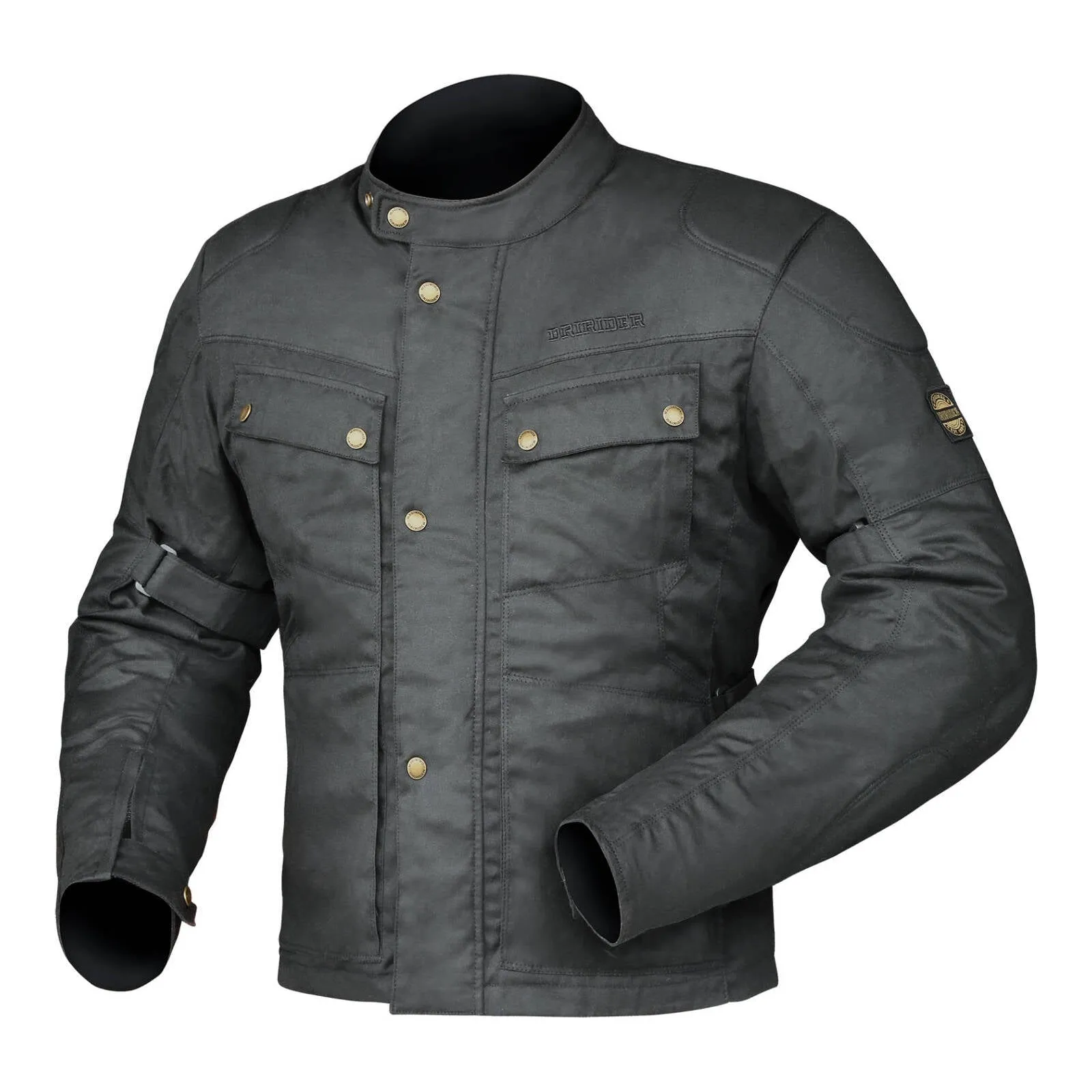 Dririder Brooklands Classic Wax Cotton Jacket - Black