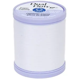 Dual Duty XP Paper Piecing Thread 225yd White