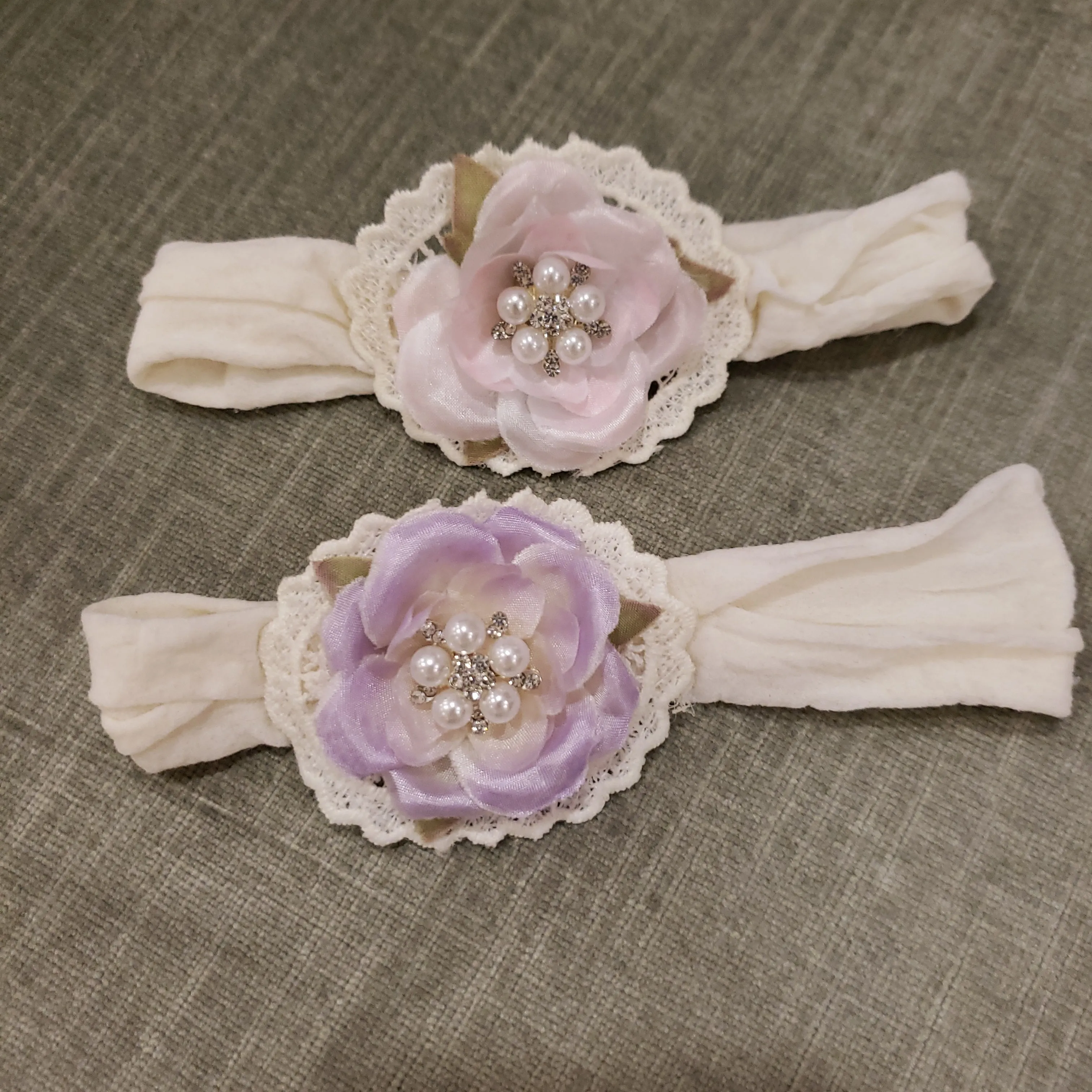 Embellished Flower Headband