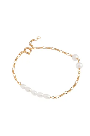 Enamel Copenhagen Perla Figaro Bracelet - Pearl