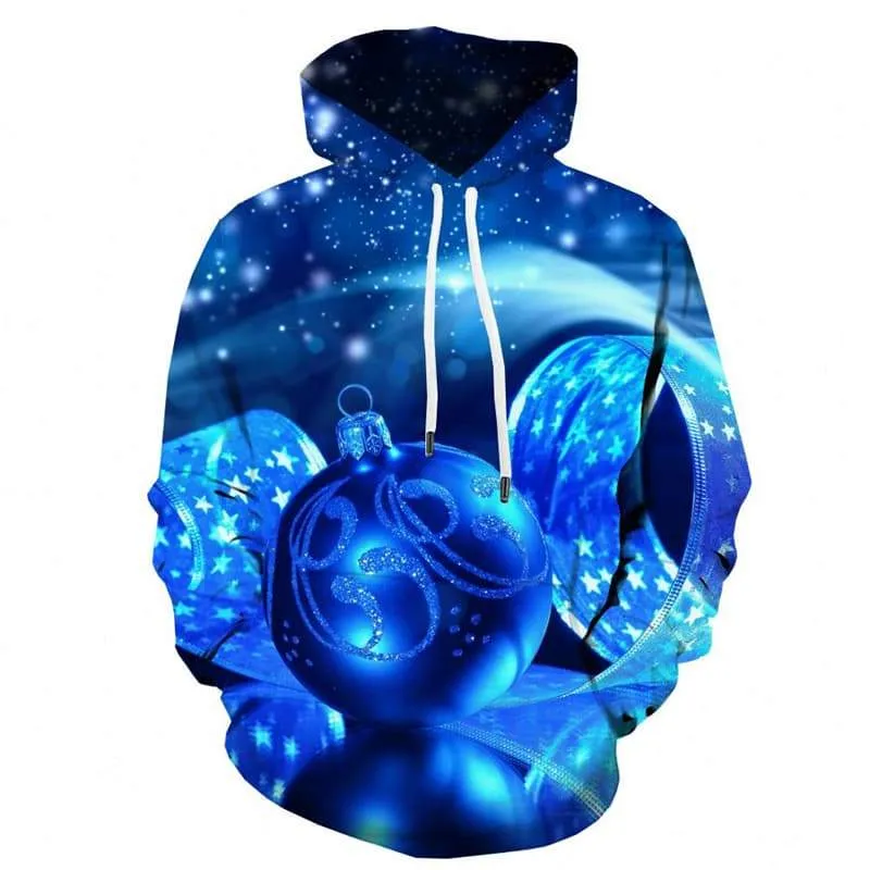 Galaxy Hoodie Men Christmas 3d Printed Star Hooded Casual Party Hoodie Print