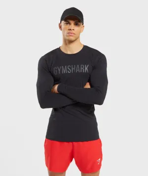 Gymshark Base Long Sleeve T-Shirt - Black