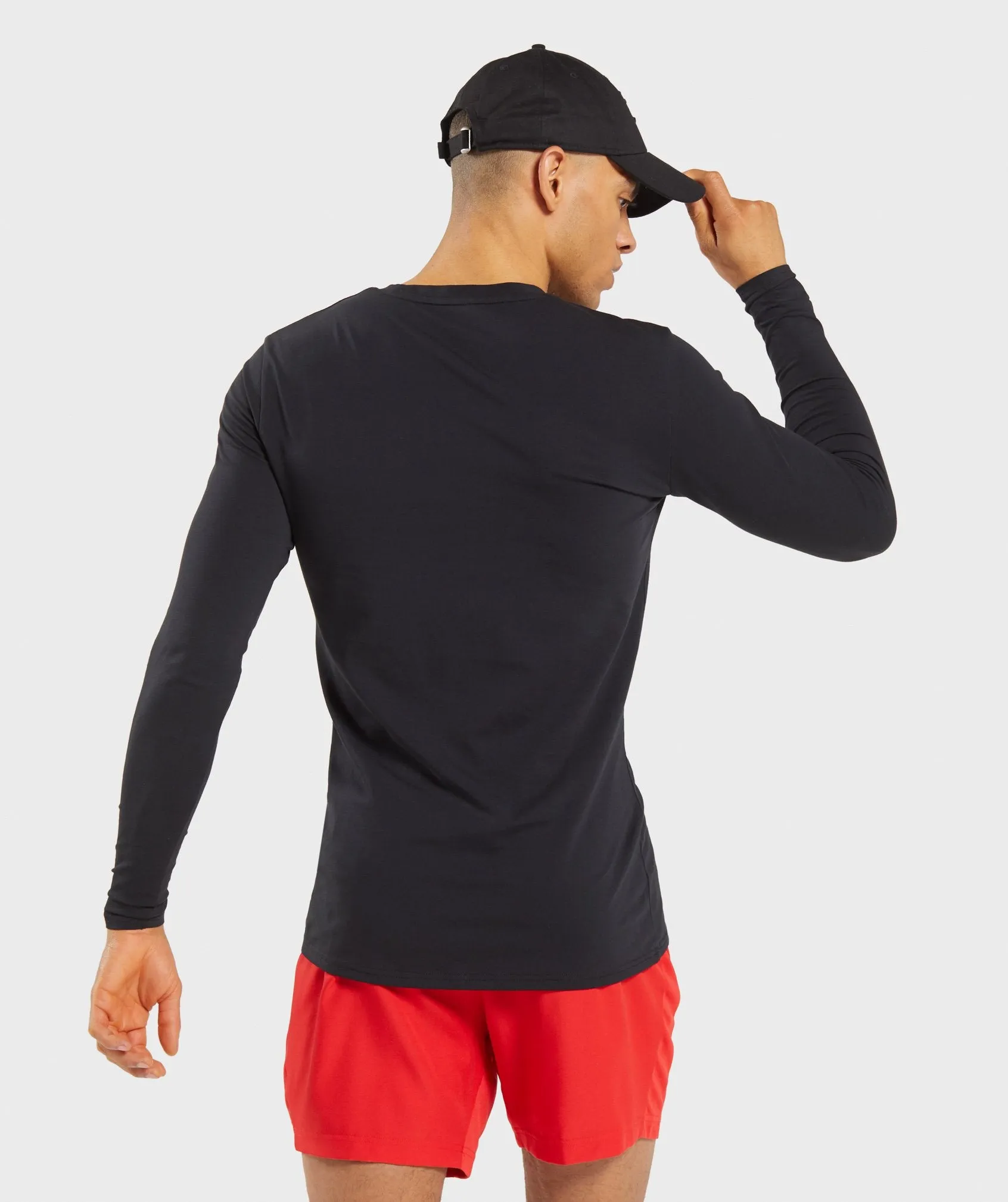 Gymshark Base Long Sleeve T-Shirt - Black