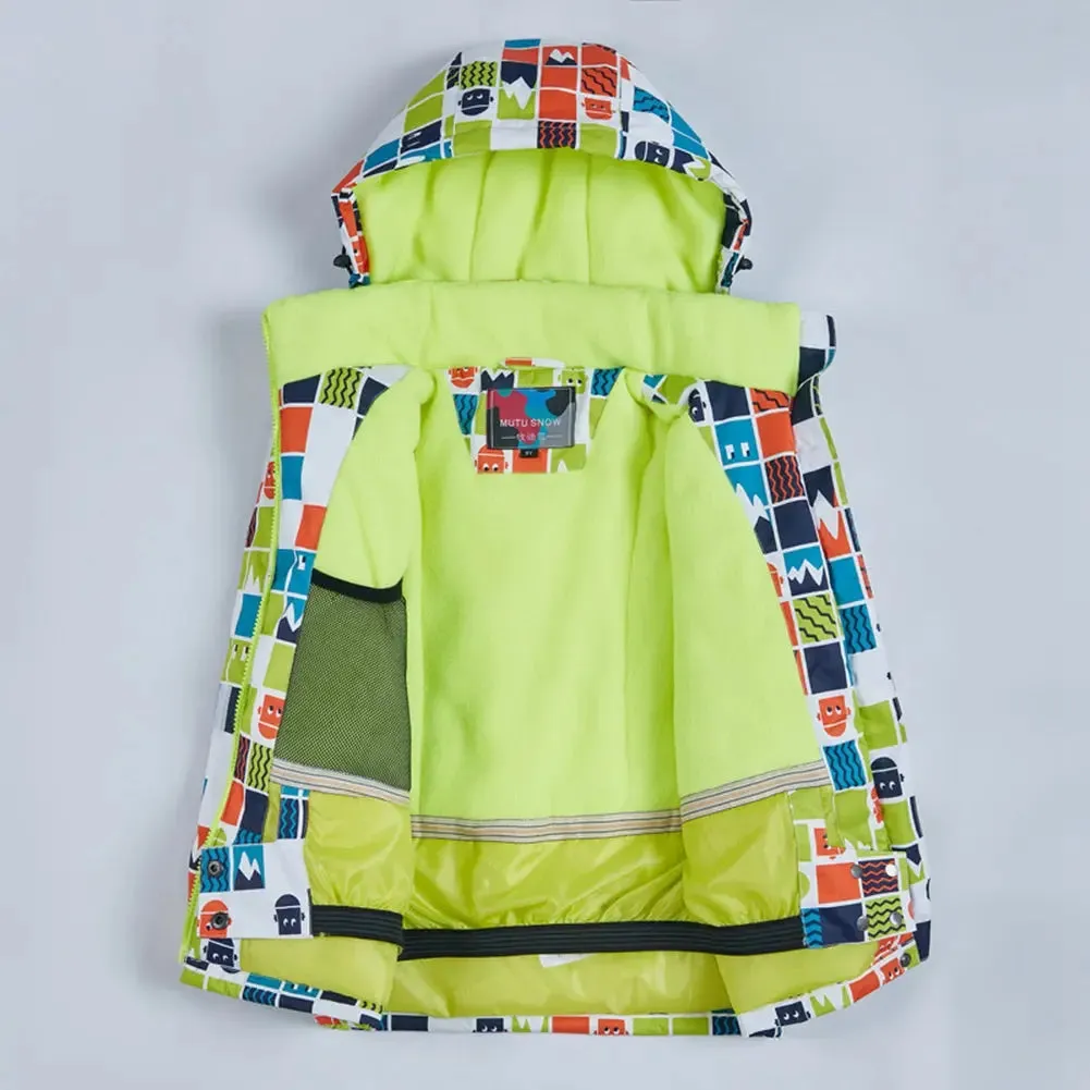 Hotian Girl Snow Jackets & Pants Set Insulated Suits