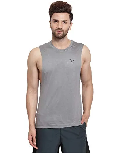 Invincible Men's Softest Ever Deep Arm Hole Sleeveless Tank