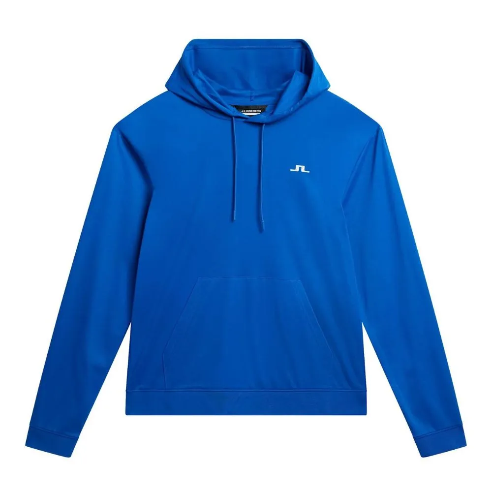 J Lindeberg Roland Mens Golf Hoodie - Nautical Blue