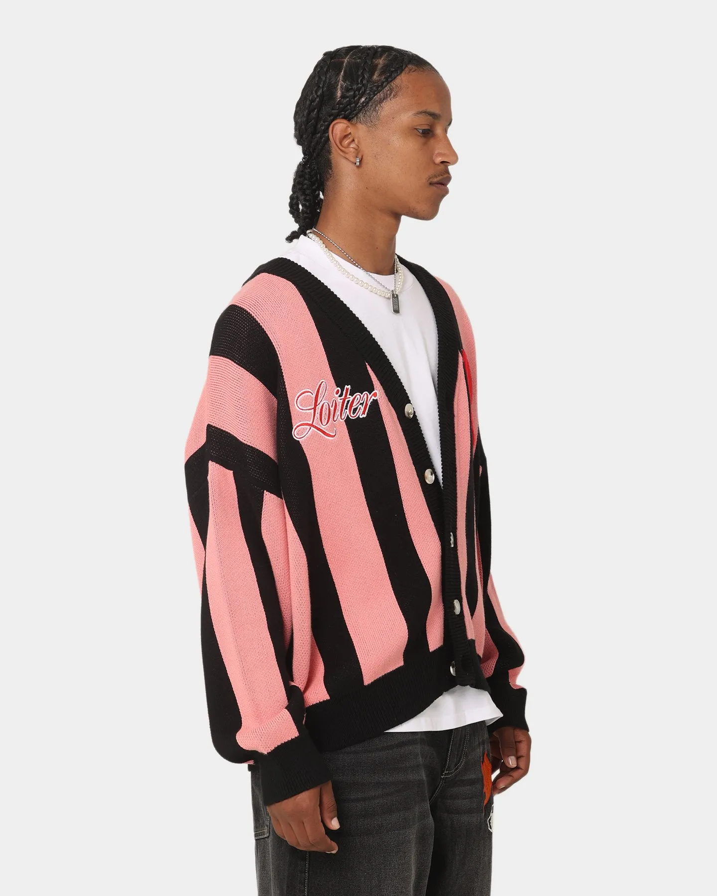 Loiter Paradise Cardigan Pink