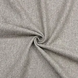 Melange Beige Wool Blend Fabric