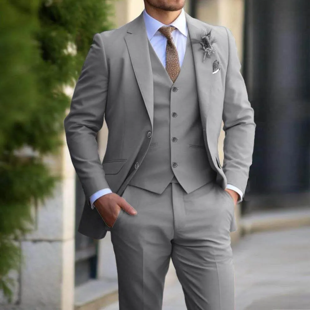 Men's Stylish Casual Suit Ensemble