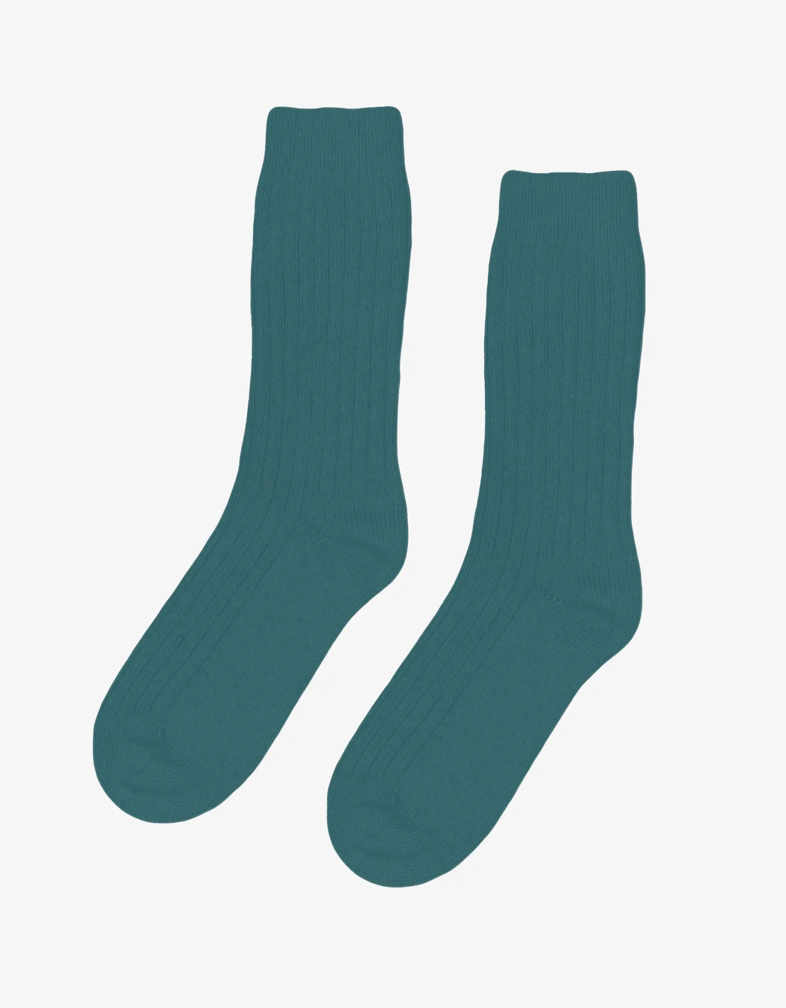 Merino Wool Blend Sock - Ocean Green