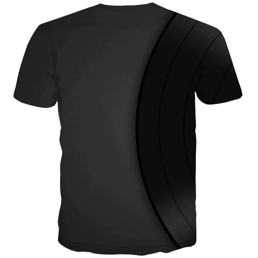 Music T shirts Men Instrument Shirt Print Retro Tshirt Printed Electronic T-shirts 3d