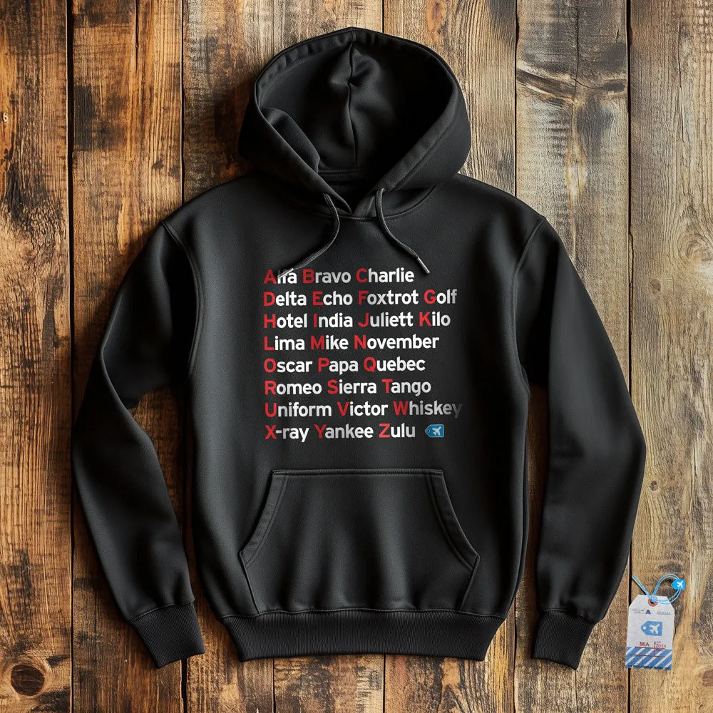 NATO Phonetic Alphabet - Pullover Hoodie