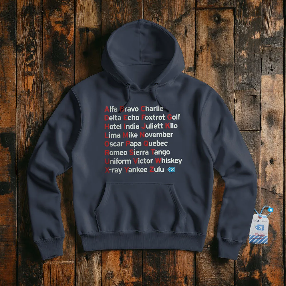 NATO Phonetic Alphabet - Pullover Hoodie