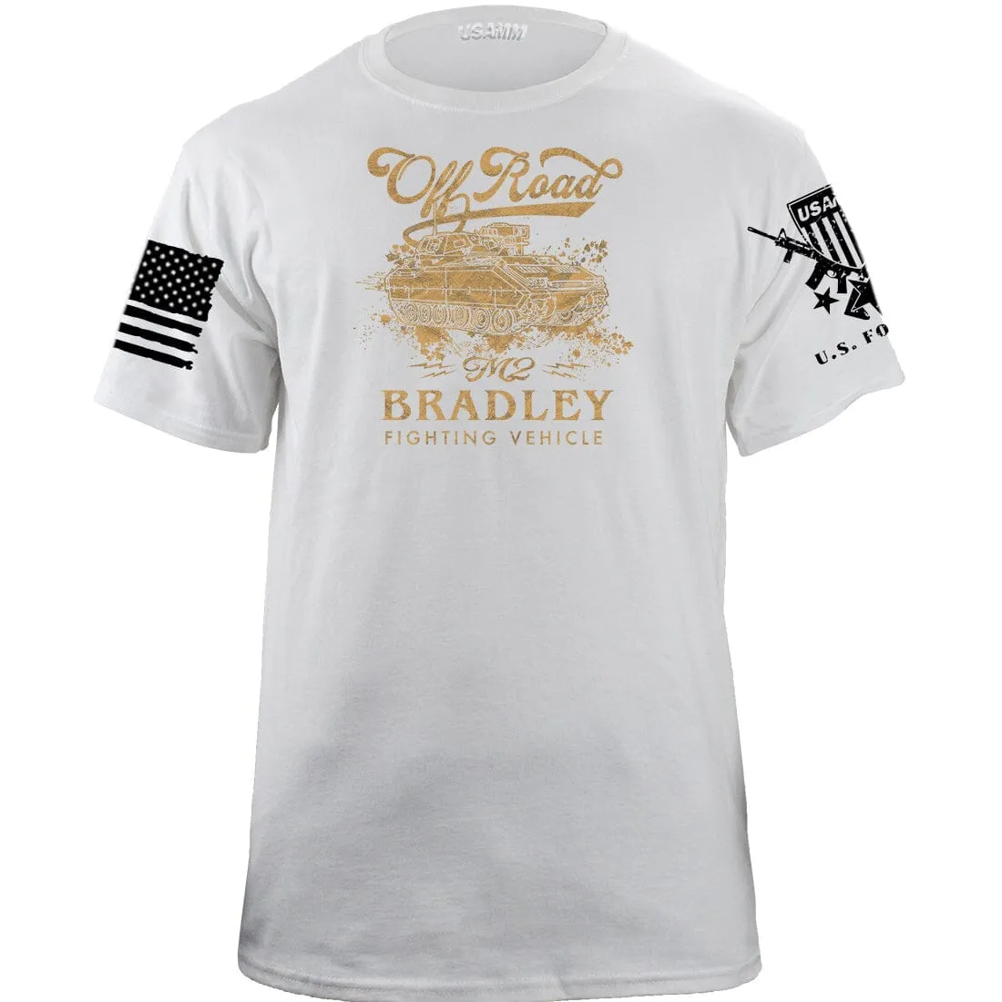 Off Roadin' Bradley Vehicle Graphic T-shirt