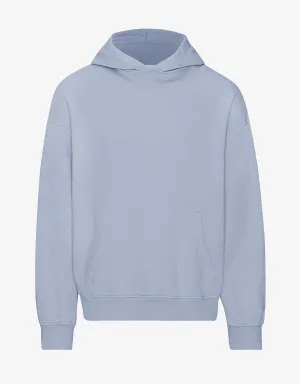 Organic Oversized Hood - Powder Blue